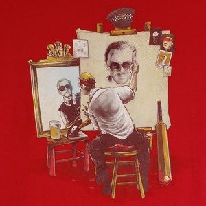 Simon Pegg Teefury Womens XL Short Sleeve Shirt